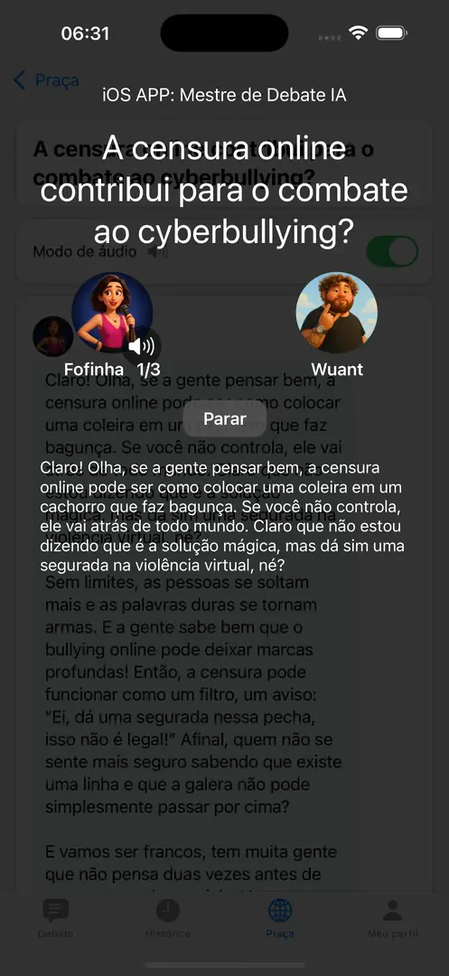 Interação em Tempo Real